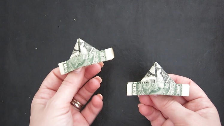 MONEY ORIGAMI HAT