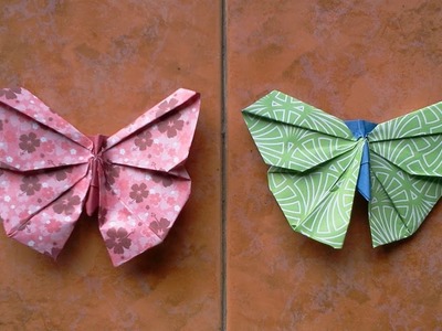 Origami Butterfly tutorial *A4 Paper*
