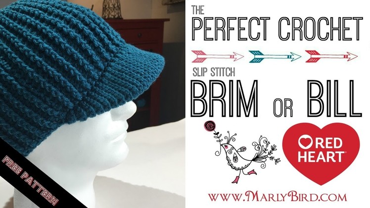 Perfect Crochet Slip Stitch Brim