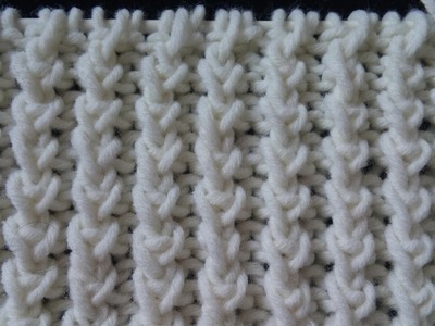 Pletenje - 5. male pletenice | Knitting tutorial - BAMBOO Stitch