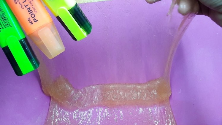 Top 3 Slime with Much Color Highlighter DIY Slime No Borax or Liquid Starch by Toys Channel