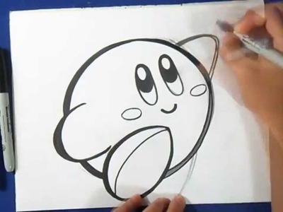 Cómo dibujar a Kirby