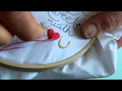 Crafternoon - Embroidered Hoop Art by Fynes Designs