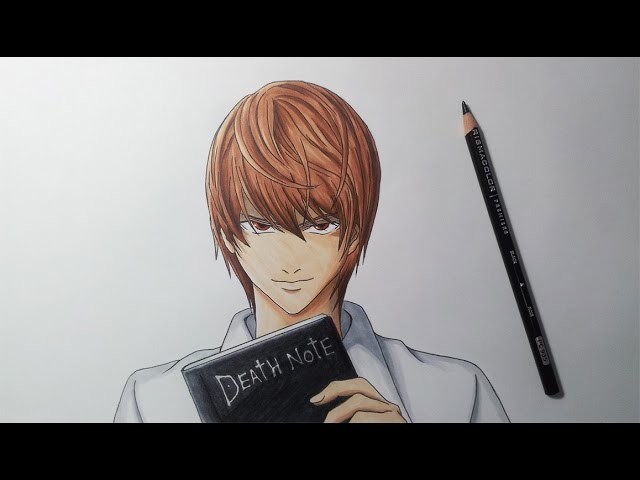 Drawing Light Yagami - Death Note