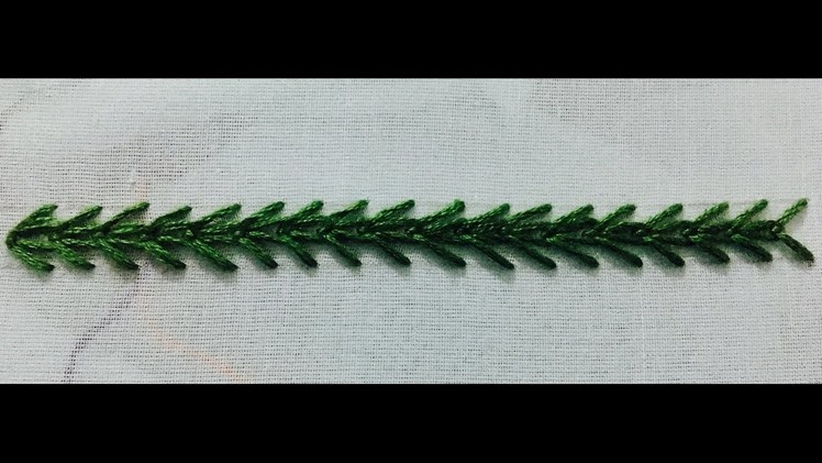 Embroidery Designs : Weather stitch