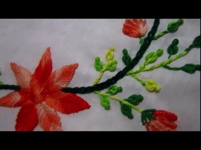 Fishbone Stitch | Hand Embroidery