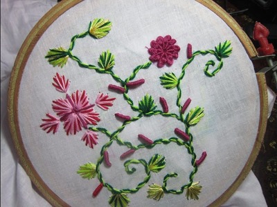 Hand Embroidery Designs | Embroidery stitches | Stitch and Flower-86