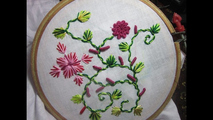 Hand Embroidery Designs | Embroidery stitches | Stitch and Flower-86
