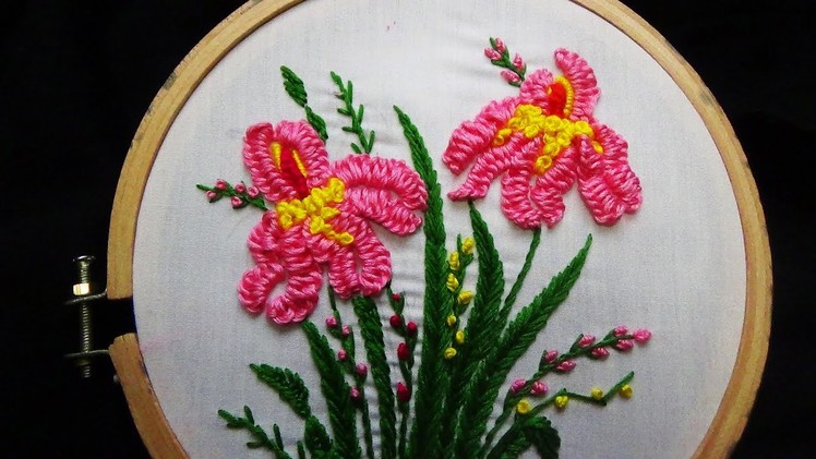 Hand Embroidery: Loose Cast on Stitch