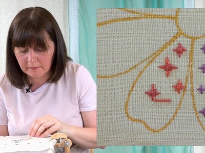 Hand Embroidery - Star stitch