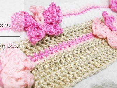 How to crochet The Butterfly Stitch