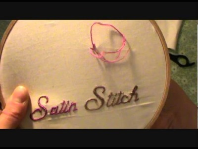 How to do Satin Stitch