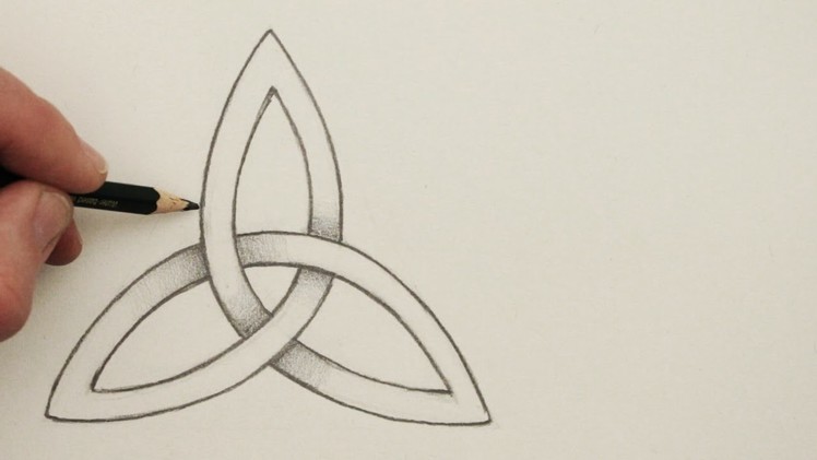 How to Draw a Celtic Knot: The Triquetra, Step by Step