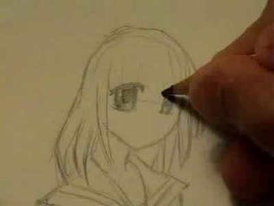How To Draw A Manga.Anime Girl ("Miki Falls")