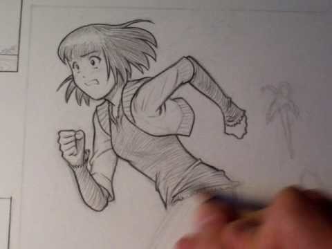 How To Draw a Manga Figure in Motion ("Miki Falls")