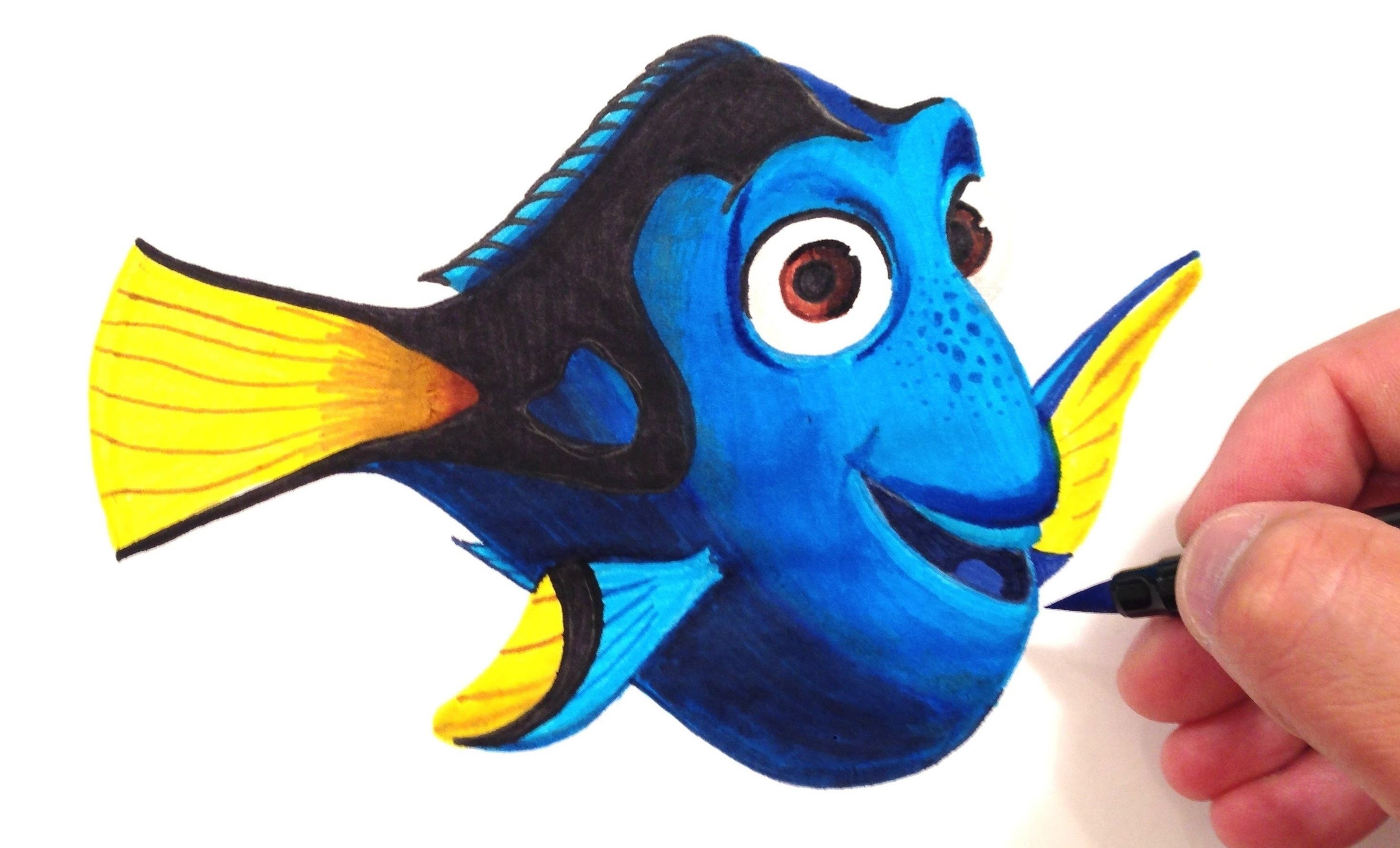 How,to,Draw,Finding,Dory,How,to,Draw,Finding,Dory,What,youll,need:,Pencil,E...