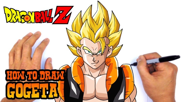 How to Draw Gogeta (Dragon Ball Z)- Art Lesson