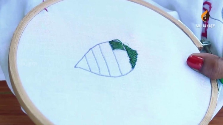 Leaf Stitch In Hand Embroidery By SrujanaTV