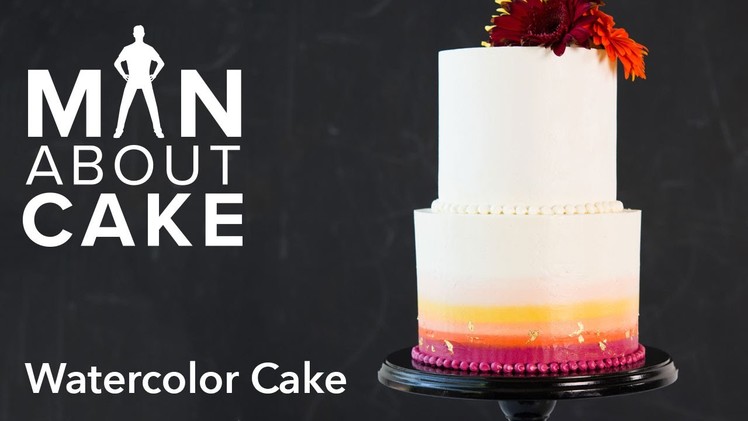 (man about) Watercolor Buttercream Cakes | Man About Cake