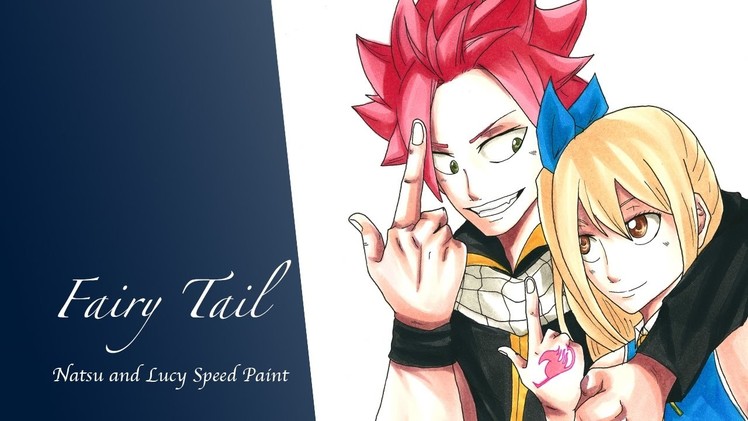 Natsu and Lucy Speed Paint