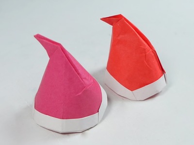 Origami Santa Hat Tutorial (Henry Phạm)