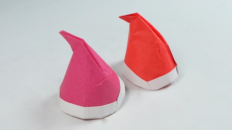 Origami Santa Hat Tutorial (Henry Phạm)