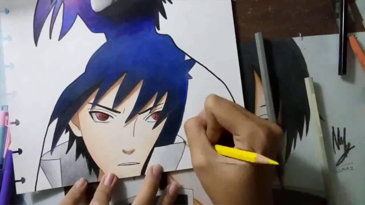 Sasuke Uchiha (Naruto) - Speed Drawing