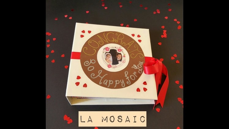 The Unforgettable Wedding Scrapbook Gift made by LA Mosaic