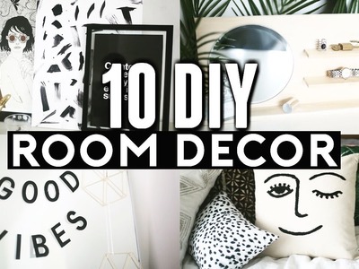 10 DIY ROOM DECOR Ideas for 2017! (Tumblr Inspired) Minimal & Easy! ✂️ 