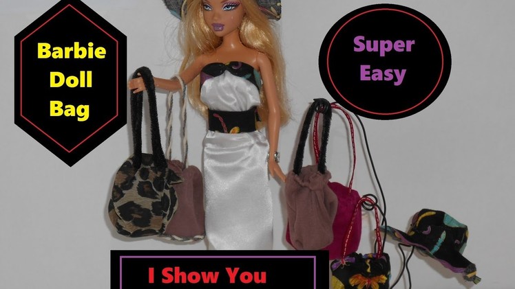("#Barbie Doll Bag. Super Easy to Make. I Show you How");