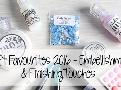 Craft Favourites 2016 - Embellishments | The Card Grotto