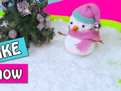 DIY Christmas crafts: How to make FAKE SNOW - Innova Crafts