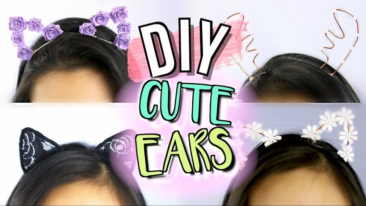 DIY Cute Headbands (Animal Ears) | JENerationDIY