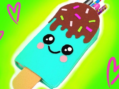 DIY Kawaii Pencil Case - Ice Cream Bar