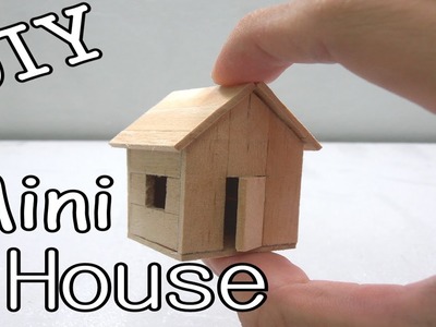 DIY Mini House #5 (Popsicle Stick)