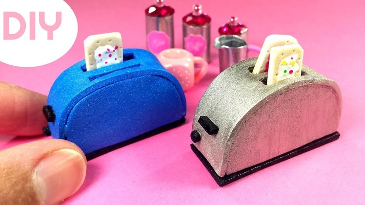 DIY Miniature Toaster - Dollhouse Crafts