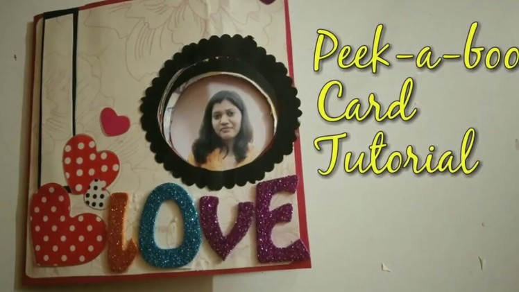 DIY Peek a boo Card Tutorial For Valentine's Day | How To | Craftlas
