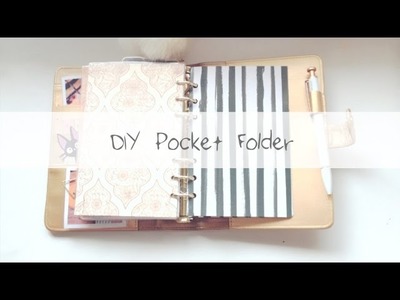 DIY Planner Pocket Folder