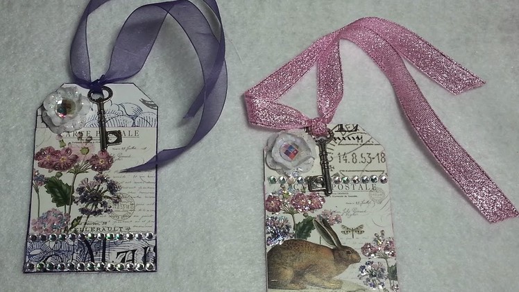 DIY~Recycle Your Old Calendar Into Simple, Beautiful Gift Tags!