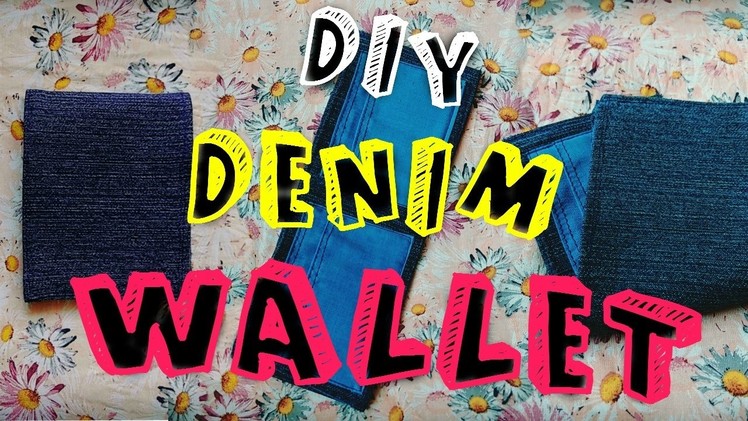 DIY Wallet from Old Jeans. !!!