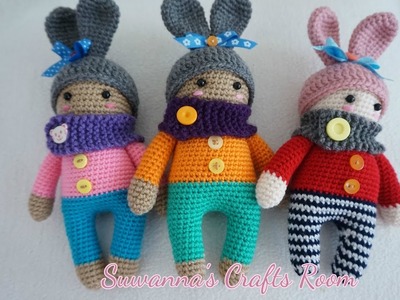 How to crochet cute doll