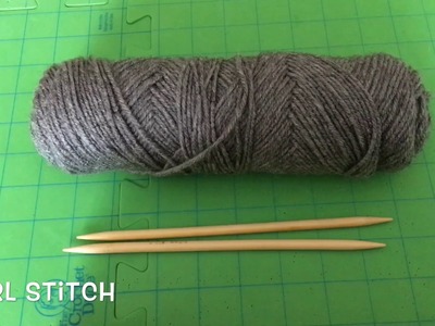 HOW TO DO A PURL STITCH