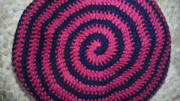 How to Double Crochet in a Continuous Round