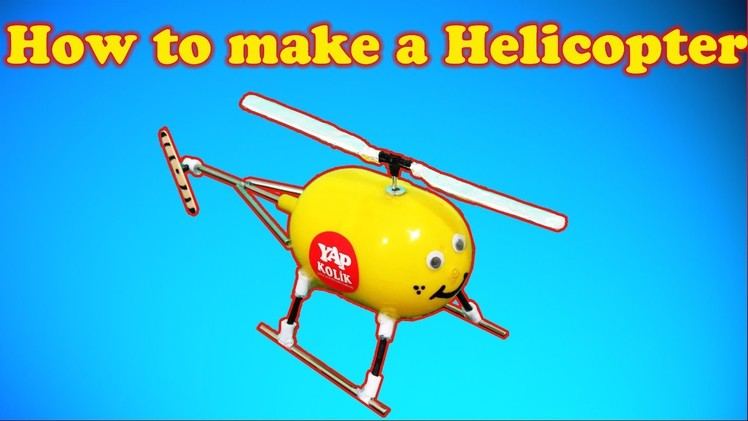 How to make a Helicopter (Electric Helicopter) HAPPY NEW YEARS ;)