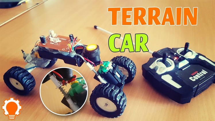 How to make a Remote Control Terrain Cars? (DIY)