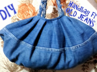 How to make handbag from old jeans | Don't waste your old jeans (try this)