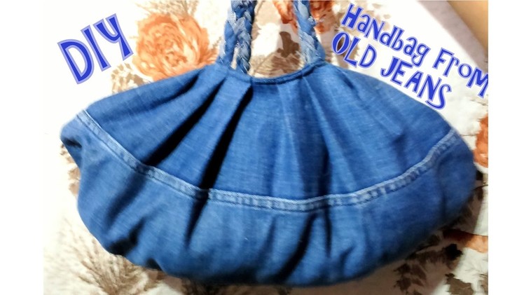 How to make handbag from old jeans | Don't waste your old jeans (try this)