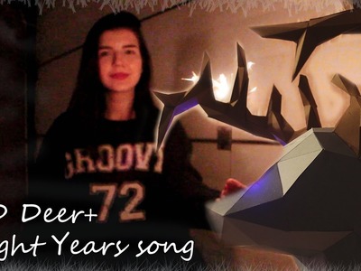 Light Years (Acoustic song) + 3D Deerhead by Arina Shadows