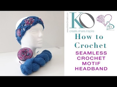 Seamless Motif Crochet Headband