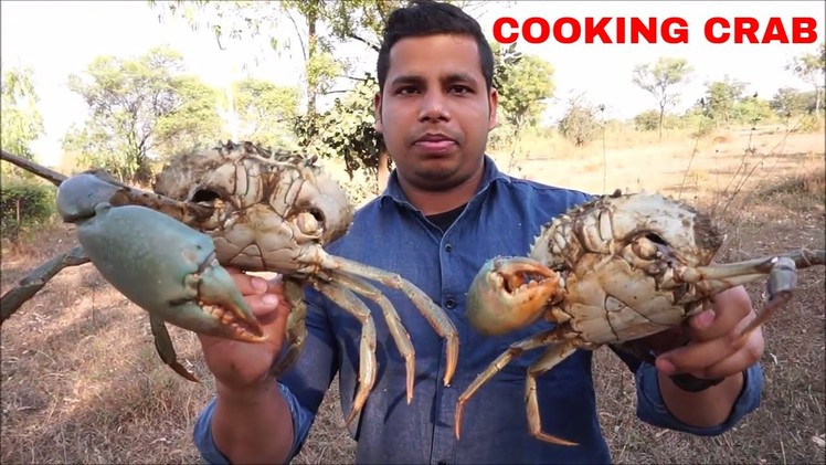 Cooking Crab Curry - Crab Recipe - Crab Curry South Indian Style - How to Clean and Cook Crabs